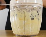 ふわもち♡豆腐でチョコチップパンケーキ作り方3写真
