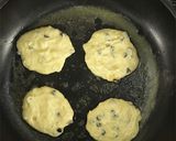 ふわもち♡豆腐でチョコチップパンケーキ作り方4写真