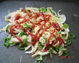 焼きそばナポリタン作り方4写真