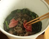 材料3つ!トマト牛丼作り方3写真