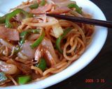 焼きそばナポリタン作り方5写真