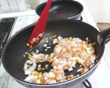 ありそうでなかった☆マヨがけオムライス作り方1写真