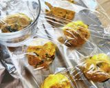 ☆スマッシュドポテト☆お弁当☆カボチャ作り方2写真