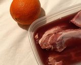 ●スペアリブのオレンジソース煮作り方1写真