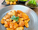 新じゃがとアスパラのバター醤油炒め作り方8写真