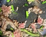 簡単　ひき肉ネギバーガー（台湾風）作り方3写真