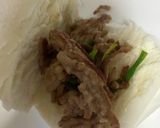 簡単　ひき肉ネギバーガー（台湾風）作り方7写真