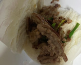 簡単　ひき肉ネギバーガー（台湾風）作り方6写真