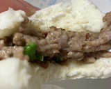 簡単　ひき肉ネギバーガー（台湾風）作り方8写真