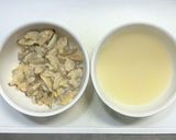 アサリと春菊のスパゲティ作り方3写真