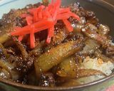 牛バラ大根丼作り方4写真