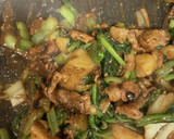 味噌と酒麹で食べる小松菜の豚肉炒め作り方19写真