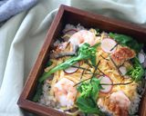 菜の花とラデッシュのちらし寿司作り方11写真