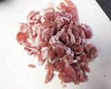豚肉としいたけのオイマヨ丼☆簡単作り置き作り方1写真