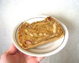 カレーうどん食パンラスク作り方1写真