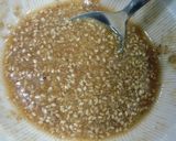 レンジで簡単♪かぼちゃのゴマあえ作り方1写真