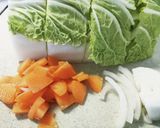 白菜甘酢あんかけ肉団子作り方1写真