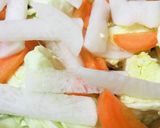 鍋の素●くたくた野菜の鶏肉うどん鍋作り方1写真