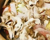 鍋の素●くたくた野菜の鶏肉うどん鍋作り方2写真