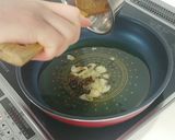 ベーコンとカリフラワーのアヒージョ★動画作り方6写真