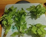 フキノトウの茎を煮浸しに。苦味があり旨い作り方1写真
