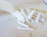 余った大根の皮で【大根皮と豚のきんぴら】作り方1写真
