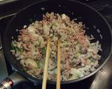 簡単☆野菜たーっぷりのピリ辛肉味噌作り方2写真