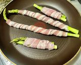 アスパラの肉巻き&ベーコン巻作り方5写真