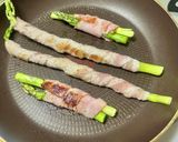 アスパラの肉巻き&ベーコン巻作り方6写真