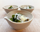新玉ねぎと生わかめの出し酢和え♪作り方3写真