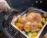 weberのグリルで丸鶏を焼く作り方6写真
