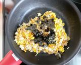 風味抜群！パパッと海苔たまチャーハン作り方7写真