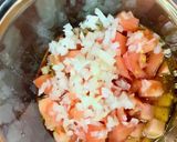 蒸し鶏とトマトのバルサミコサラダ作り方2写真