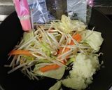 ヨウサマの減塩新おやじの春雨炒め·弁当編作り方6写真