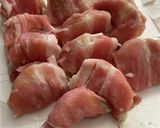新玉ねぎの甘たれ肉巻き作り方3写真