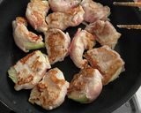新玉ねぎの甘たれ肉巻き作り方4写真