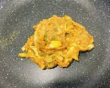 鶏のひき肉とネギたっぷり和風カレー丼作り方9写真
