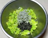 キャベツとしらすのごま和え作り方3写真
