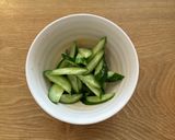 豆腐ときゅうりの海苔胡麻サラダ作り方2写真