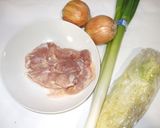 鶏肉白菜の豆乳煮♪胸のつかえに簡単薬膳作り方1写真