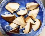 レンジ食べ切量じゃがいも椎茸ごまだれ甘煮作り方3写真