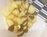 レンジ食べ切量じゃがいも椎茸ごまだれ甘煮作り方7写真