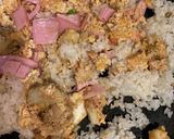 焼き辛子明太子のチャーハン作り方5写真