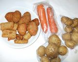 薩摩揚げ煮物♪新じゃがいもで簡単作り方1写真