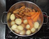 薩摩揚げ煮物♪新じゃがいもで簡単作り方6写真