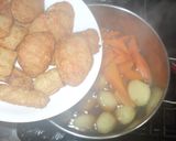 薩摩揚げ煮物♪新じゃがいもで簡単作り方5写真