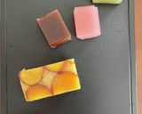 ひな祭りに　羊羹で菱餅風に作り方2写真