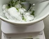 レンチン＊米粉と抹茶あずきのカップケーキ作り方1写真