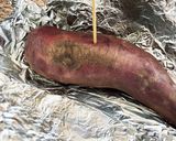 石油ストーブで♫ 簡単焼き芋作り方5写真