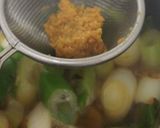白ネギと豚ばら肉の豚汁作り方7写真